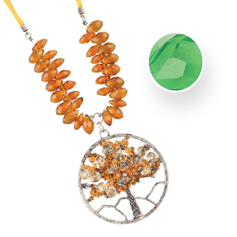 TREE OF LIFE AUGUST PERIDOT NECKLACE