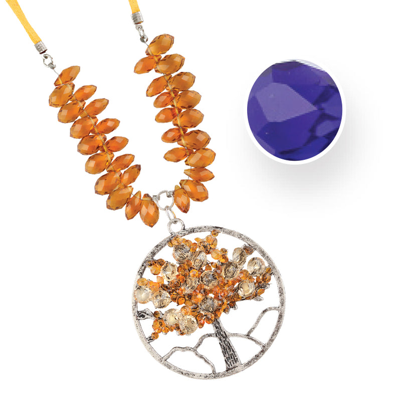 TREE OF LIFE SEPTEMBER SAPPHIRE NECKLACE