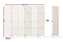 6-Panel Room Divider Folding Privacy Screen