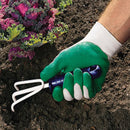 2 PAIRS OF GRIP PALM GARDENING GLOVES