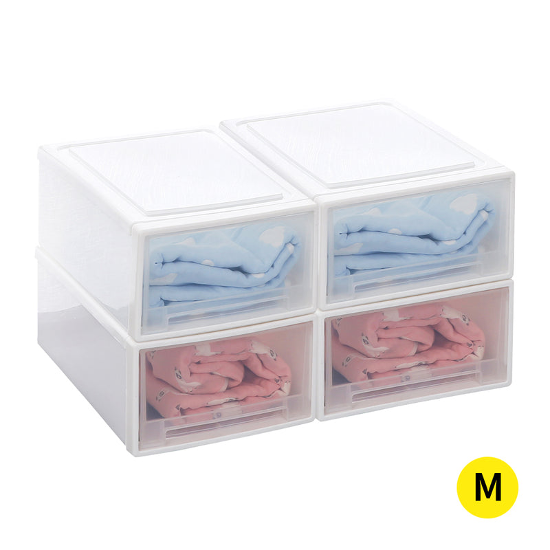 Storage  Drawers Set Cabinet Tools Organiser Box Chest Drawer Plastic Stackable