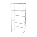 2 Tier Toilet Bathroom Laundry Washing Machine Storage Rack Shelf Unit Organizer