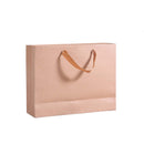 50x Brown Paper Bag Kraft Eco Recyclable Gift Carry Shopping Retail Bags Handles