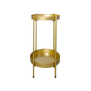 Levede 2 Tier Plant Stand Metal Flower Pots Rack Garden Shelf Outdoor Indoor