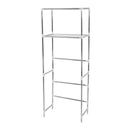 2 Tier Toilet Bathroom Laundry Washing Machine Storage Rack Shelf Unit Organizer