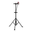 Bike Repair Stand Work Rack With Tool Tray Home Mechanic Bicycle Maintenance Red