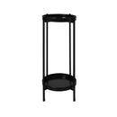 Levede 2 Tier Plant Stand Outdoor Indoor Metal Flower Pot Rack Garden Shelf