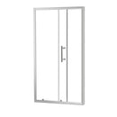 Levede Bath Shower Enclosure Screen Seal Strip Glass Shower Door 1200x1900mm