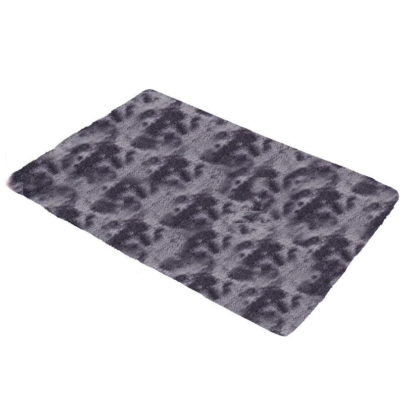 Floor Rug Shaggy Rugs Soft Large Carpet Area Tie-dyed Midnight City 160x230cm