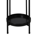 Levede 2 Tier Plant Stand Metal Flower Pot Rack Garden Shelf Outdoor Indoor
