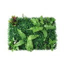 4 x Artificial Hedge Grass Plant Hedge Fake Vertical Garden Green Wall Ivy Mat Fence