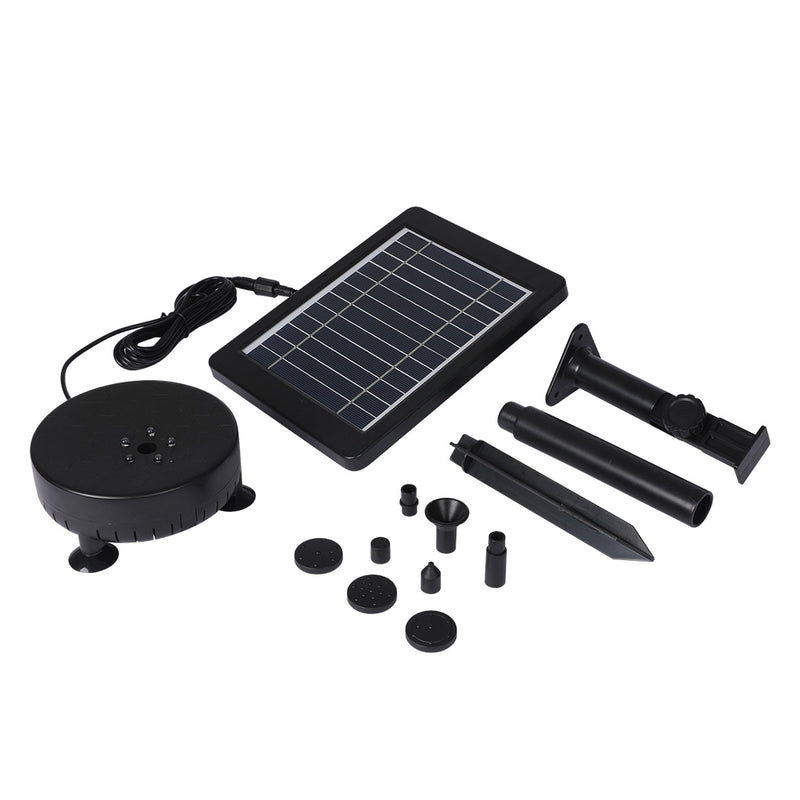 Solar Powered Water Fountain Pump Bird Bath Pond Pool Garden Floating Outdoor Type 2