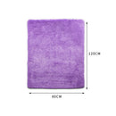 Designer Soft Shag Shaggy Floor Confetti Rug Carpet Home Decor 80x120cm Purple
