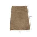 Designer Soft Shag Shaggy Floor Confetti Rug Carpet Home Decor 80x120cmTan