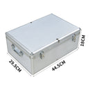 500 Discs Aluminium CD DVD Cases Bluray Lock Storage Box Organizer Free Inserts