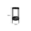 Levede 2 Tier Plant Stand Metal Flower Pot Rack Garden Shelf Outdoor Indoor