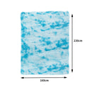 Floor Rug Shaggy Rugs Soft Large Carpet Area Tie-dyed Maldives 160x230cm