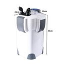 Canister Filter External Aquarium Pump Aqua Fish Water Tank Sponge Pond UV LIght
