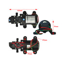 12V 6 Lpm Self-Priming Water Pump High Pressure Caravan Camping Boat