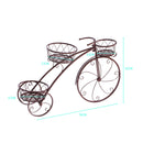 2x Levede Plant Stand Outdoor Indoor Metal Pot Garden Decor Flower Rack Shelf