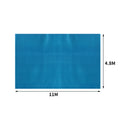 11x4.8M Real 400 Micron Solar Swimming Pool Cover Outdoor Blanket Isothermal