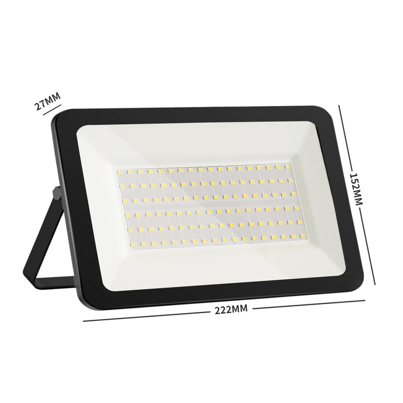 Emitto LED Flood Light 100W Outdoor Floodlights Lamp 220V-240V IP65 Cool White