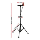 Bike Repair Stand Work Rack With Tool Tray Home Mechanic Bicycle Maintenance Red
