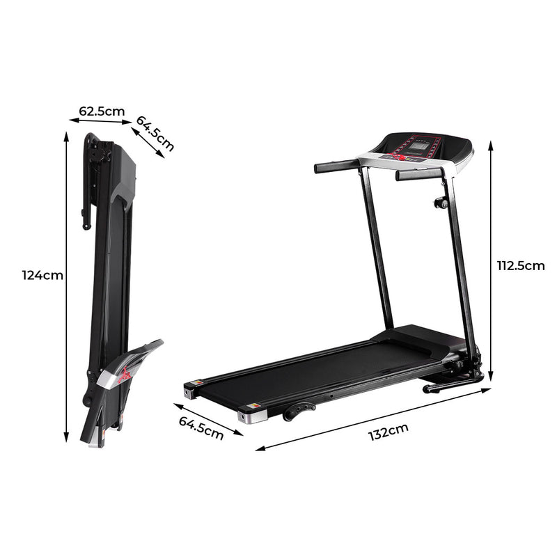 Electric Treadmill Home Gym Fitness Equipment Incline Running Exercise Machine