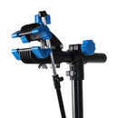 Bike Repair Stand Work Rack With Tool Tray Mechanic Bicycle Maintenance Blue