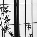 Levede 6 Panel Free Standing Foldable  Room Divider Privacy Screen Bamboo Print