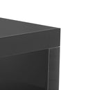 Levede Buffet Sideboard Storage Cabinet Modern High Gloss Furniture LED Black
