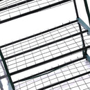 4 Tier Mini Greenhouse Garden Shed PVC Cover Film Frame Tunnel Plant Green House