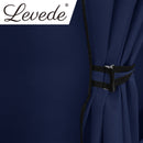 Levede Portable Wardrobes Shoe Rack Clothes Cabinet Closet Storage Navy Blue