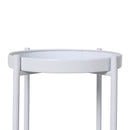 Levede 2 Tiers Plant Stand Metal Flower Pot Rack Garden Shelf Outdoor Indoor