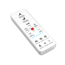 Electric Bidet Toilet Seat Cover LED Night Light Remote Control Auto Smart Wash