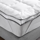 DreamZ Luxury Bedding Pillowtop Mattress Topper Mat Pad Protector King Single