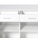 Levede Buffet Sideboard Storage Cabinet Artiss High Gloss Cupboard Drawers White