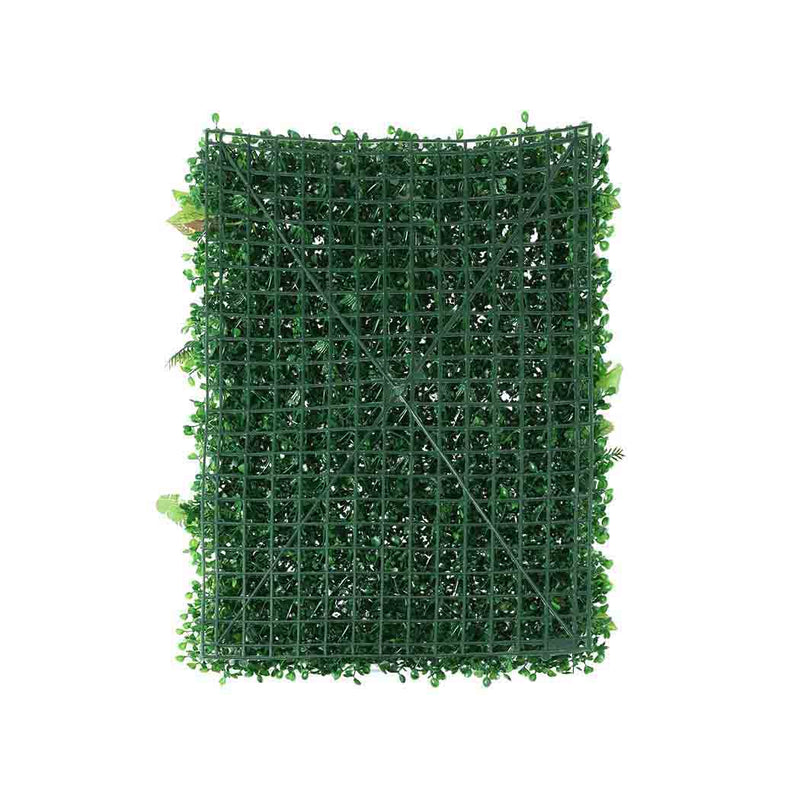 2 x Artificial Hedge Grass Plant Hedge Fake Vertical Garden Green Wall Ivy Mat Fence