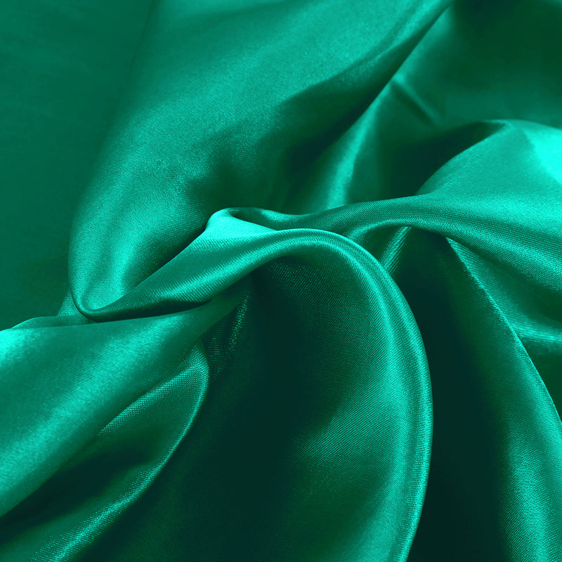 DreamZ Ultra Soft Silky Satin Bed Sheet Set in Queen Size in Teal Colour