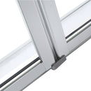 Levede Shower Screen Screens Door Seal Enclosure Glass Panel Foldable 900x1900mm