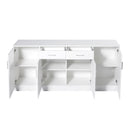 Levede Buffet Sideboard Storage Cabinet Artiss High Gloss Cupboard Drawers White