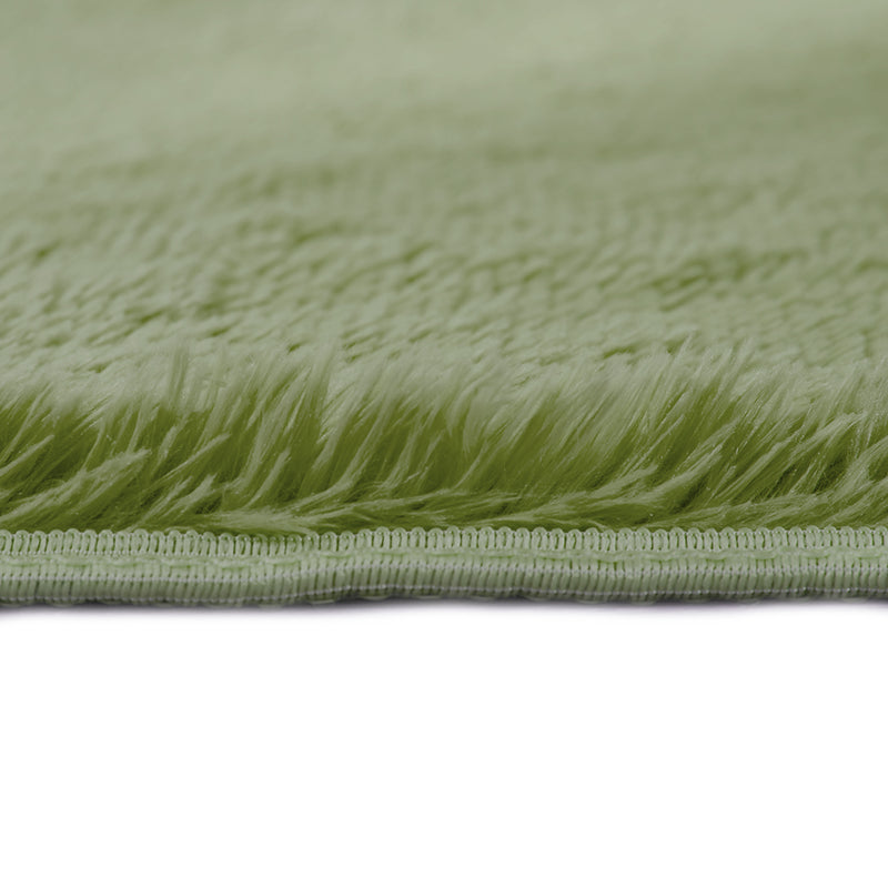 Designer Soft Shag Shaggy Floor Confetti Rug Carpet Home Decor 80x120cm Green