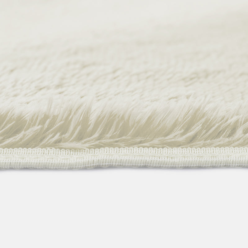 Designer Soft Shag Shaggy Floor Confetti Rug Carpet Home Decor 120x160cm Cream