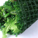 4 x Artificial Hedge Grass Plant Hedge Fake Vertical Garden Green Wall Ivy Mat Fence