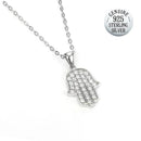 CUBIC HAMSA NECKLACE