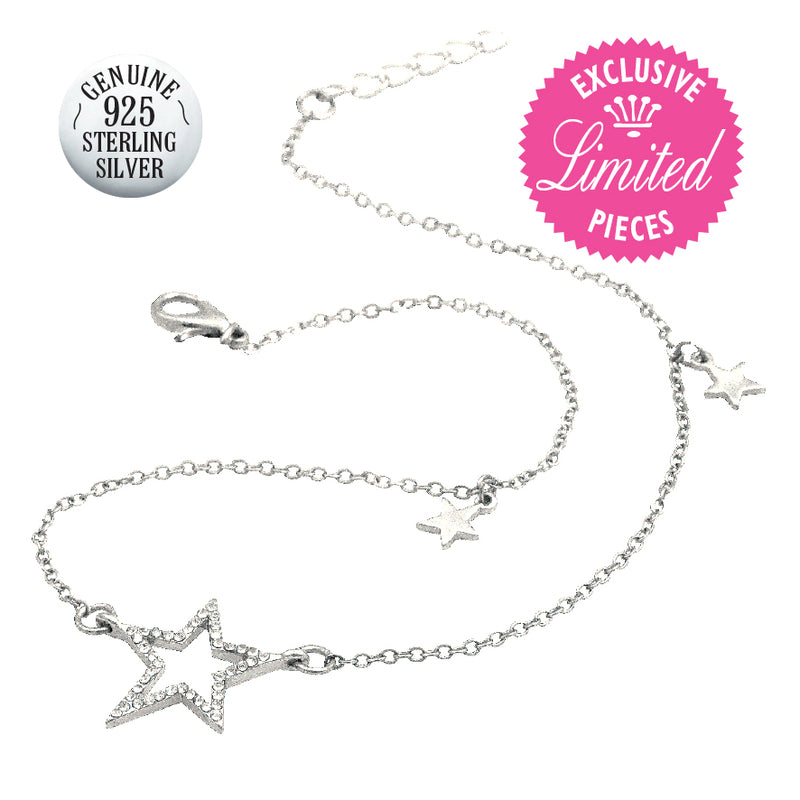 STERLING SILVER STARLIGHT NECKLACE