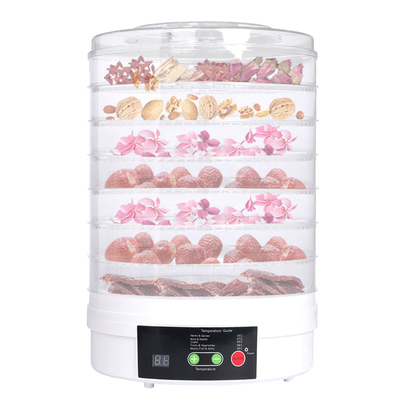 Food Dehydrators Fruit Vegetable Dryer Dehydrator Beef Jerky Preserve 7 Trays