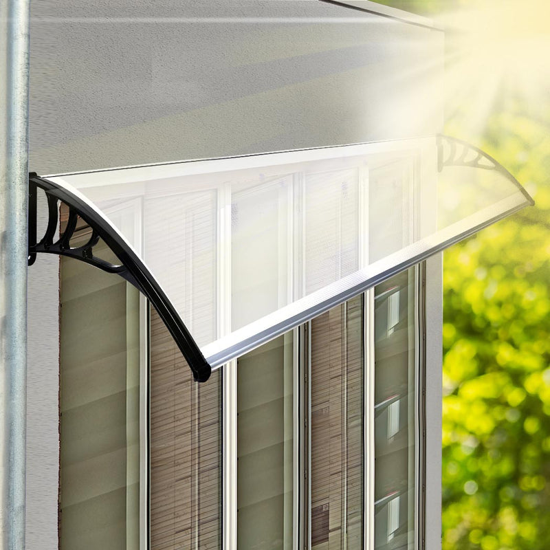 Door Window Awning Outdoor Canopy UV Patio Sun Shield Rain Cover DIY 1M X 4M