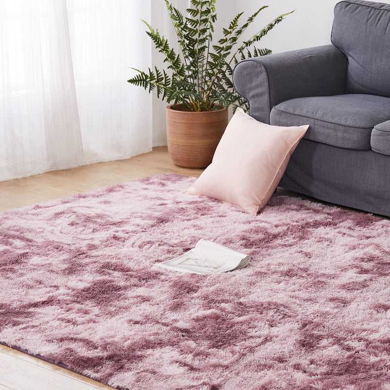 Floor Rug Shaggy Rugs Soft Large Carpet Area Tie-dyed Noon TO Dust 120x160cm