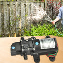 12V 6 Lpm Self-Priming Water Pump High Pressure Caravan Camping Boat